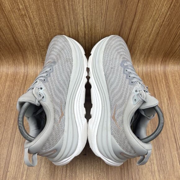 Hoka One One HOKA Gaviota 5 Harbor Mist Rose Gold Womens Size 8.5 D Wide READ - Picture 5 of 8